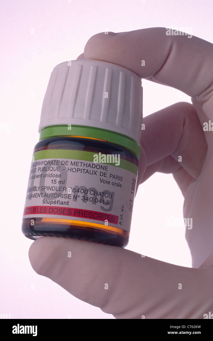 BEHANDLUNG VON DROGENMISSBRAUCH Stockfoto