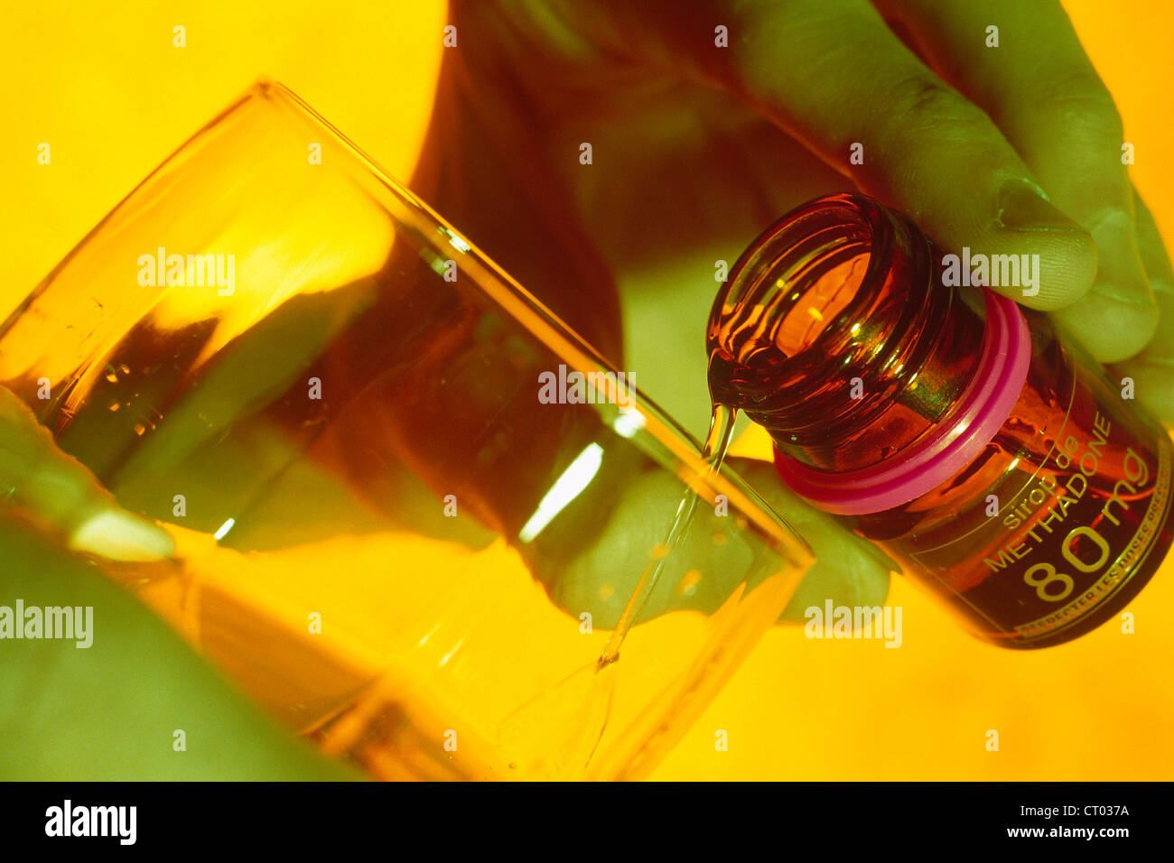 BEHANDLUNG VON DROGENMISSBRAUCH Stockfoto