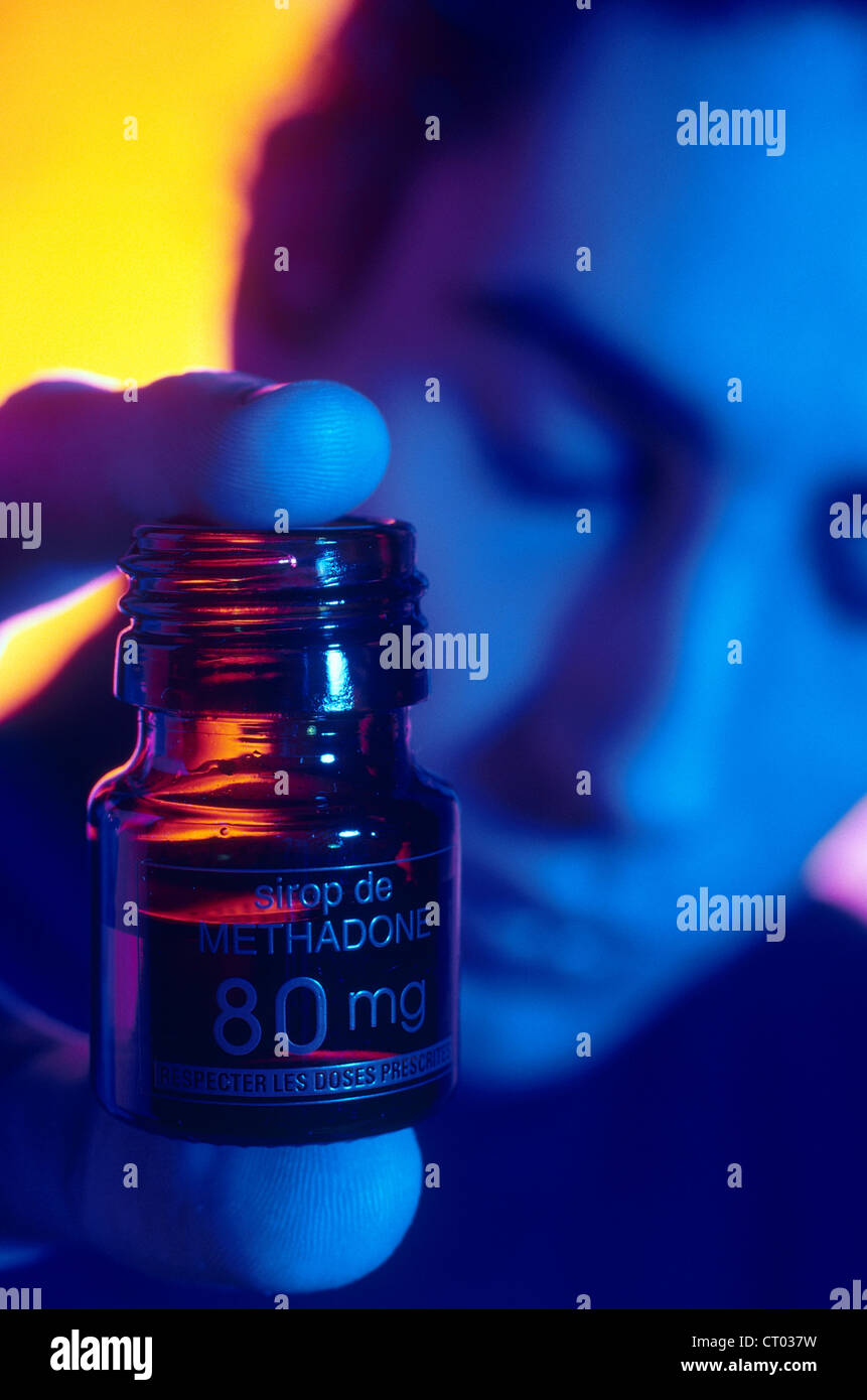 BEHANDLUNG VON DROGENMISSBRAUCH Stockfoto