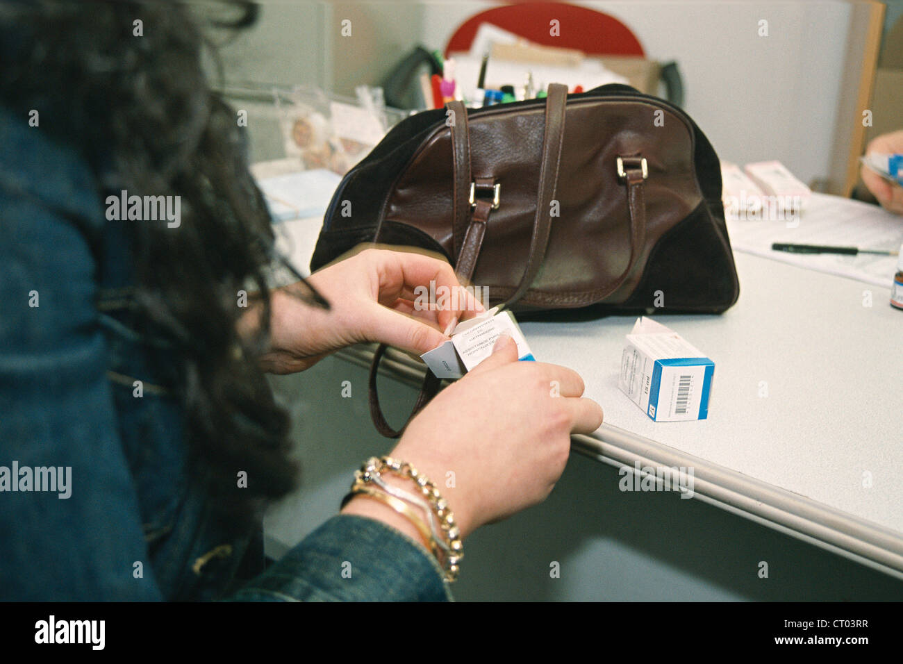 BEHANDLUNG VON DROGENMISSBRAUCH Stockfoto