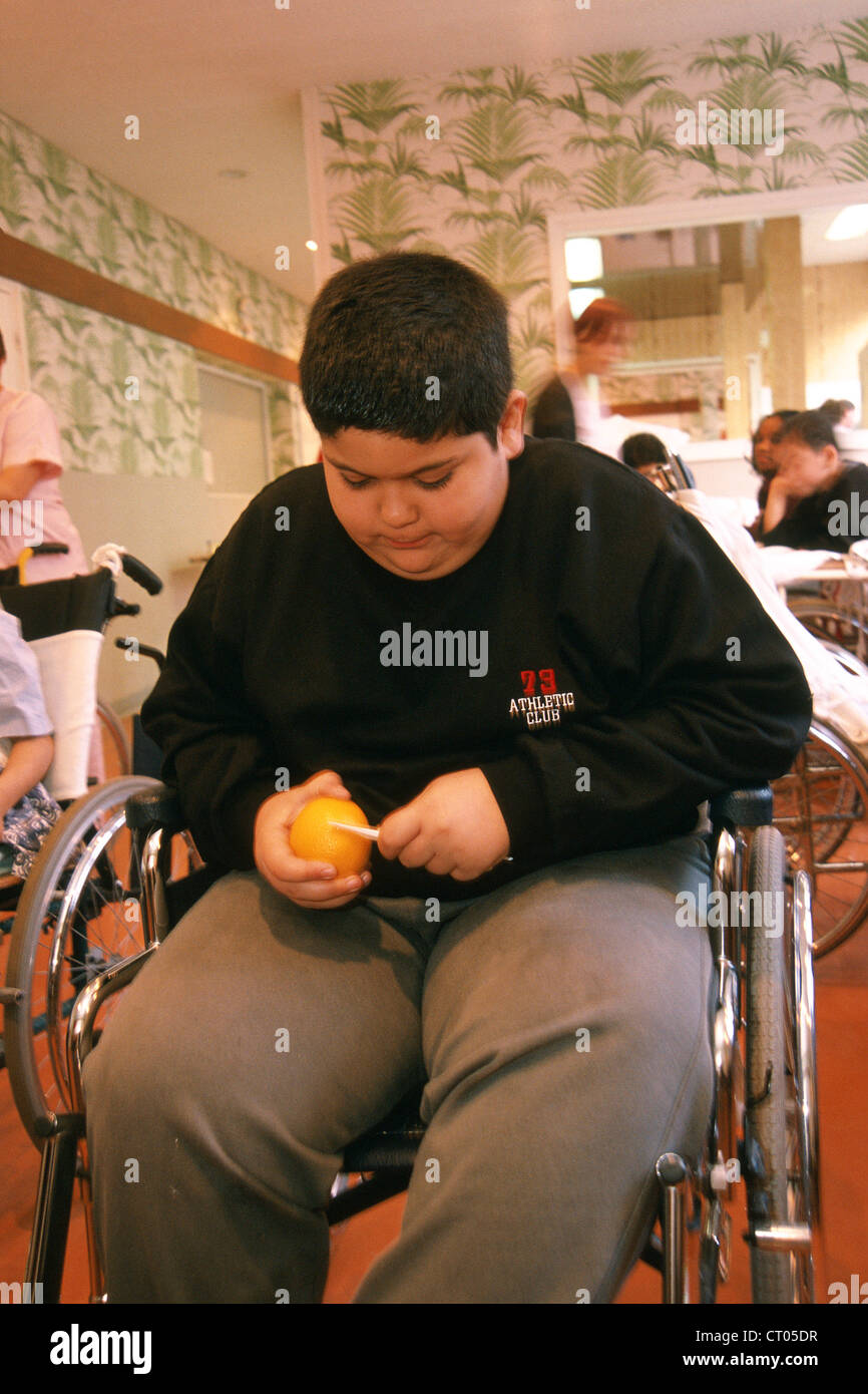 PÄDIATRISCHE PHYSIOTHERAPIE CENT. Stockfoto
