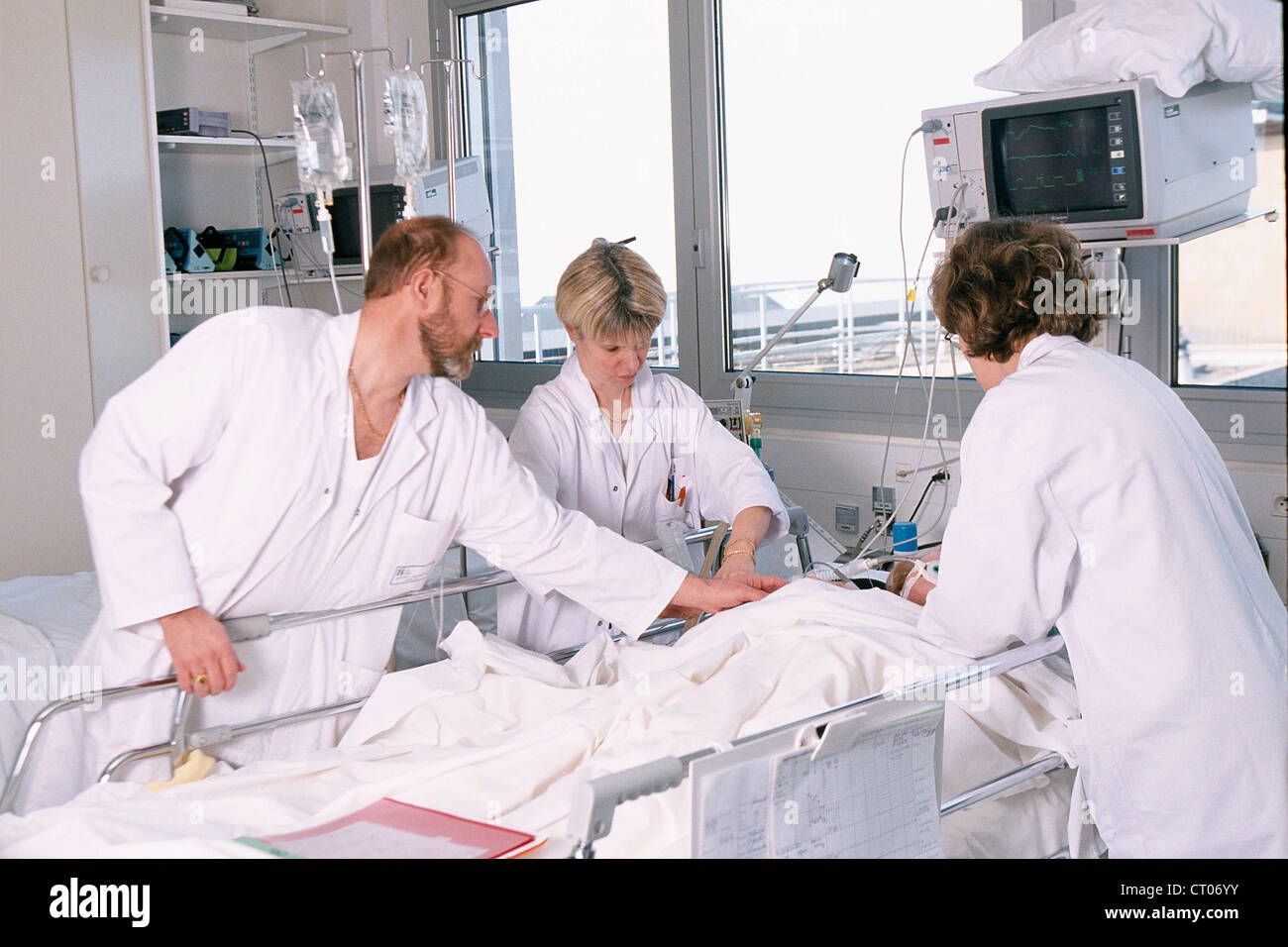 BEOBACHTUNG WARD Stockfoto