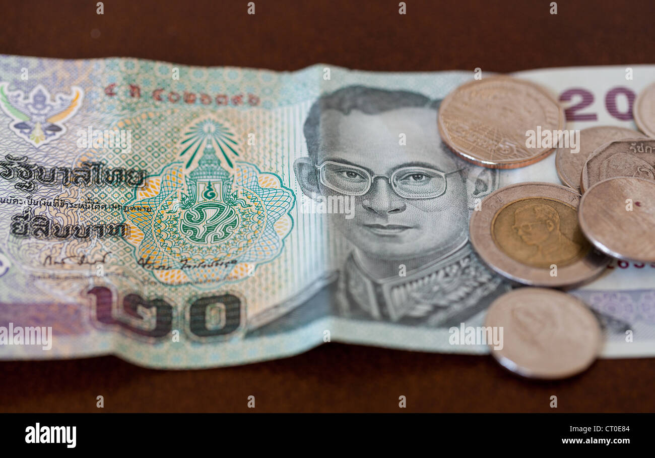 Zwanzig baht noten -Fotos und -Bildmaterial in hoher Auflösung – Alamy