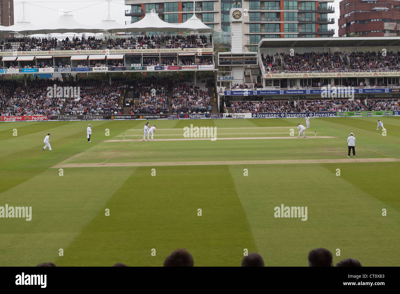 Lords Cricket ground England Vs West Indies 19. Mai 2012 Stockfoto