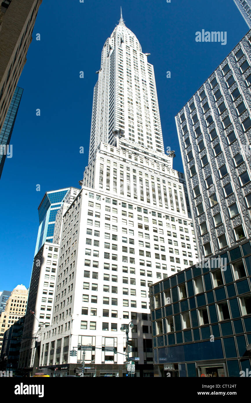 Das Chrysler Building in Manhattan, New York City, USA. Stockfoto