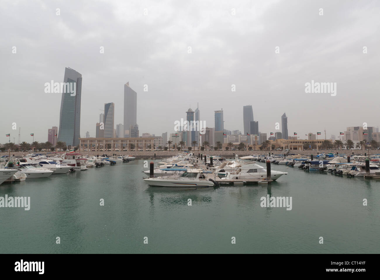 Souq Sharq Marina Kuwait-Stadt Stockfoto
