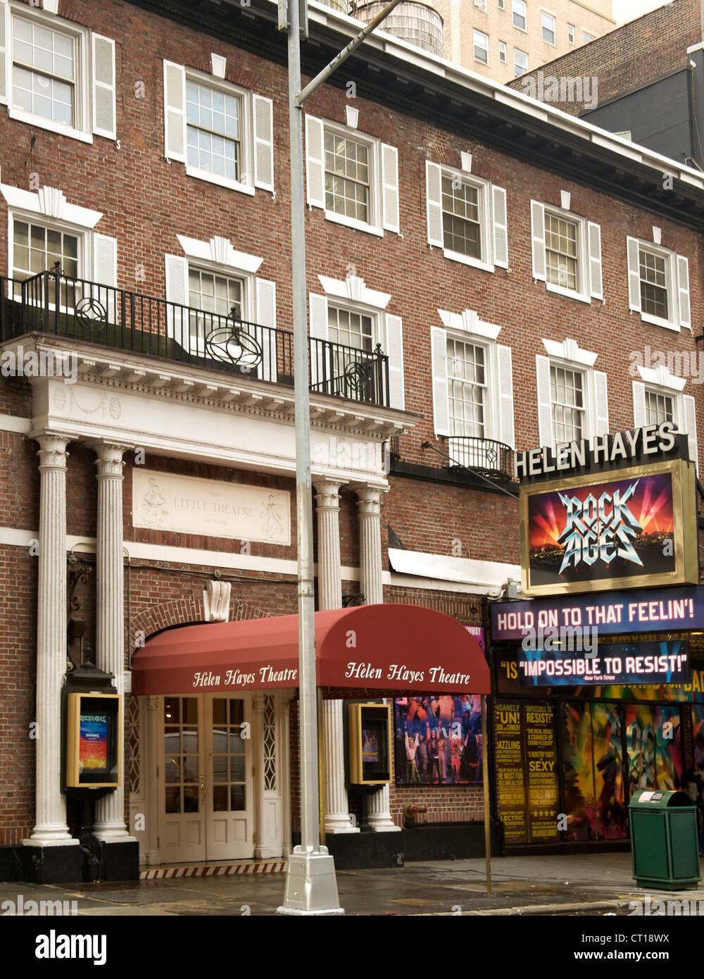 Helen Hayes Theater in Manhattan, New York City, USA. Stockfoto