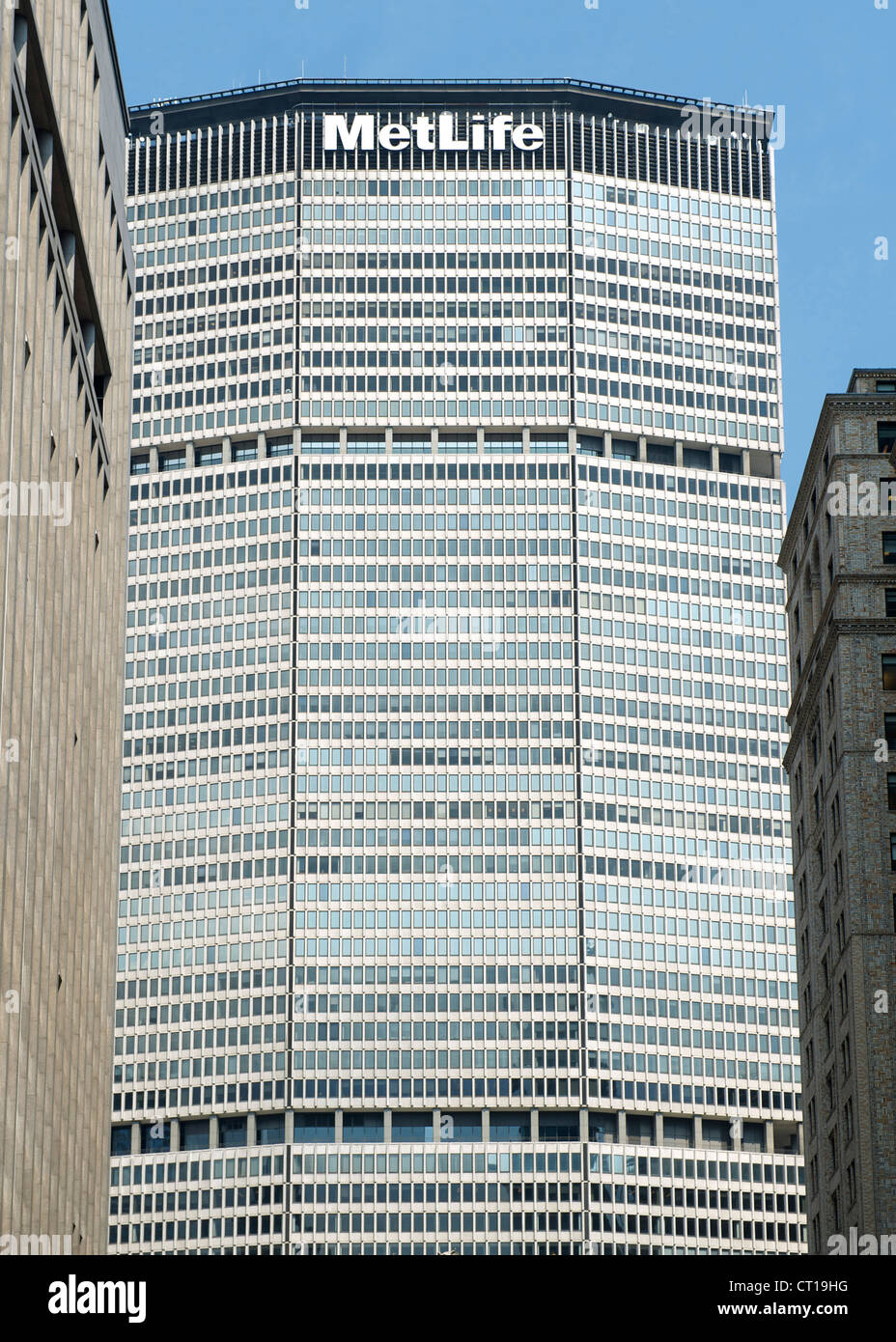 Met Life Building in Manhattan, New York City, USA. Stockfoto