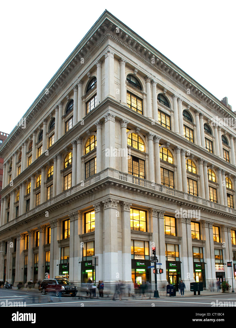 Tiffany-Gebäude in Manhattan, New York City, USA. Stockfoto