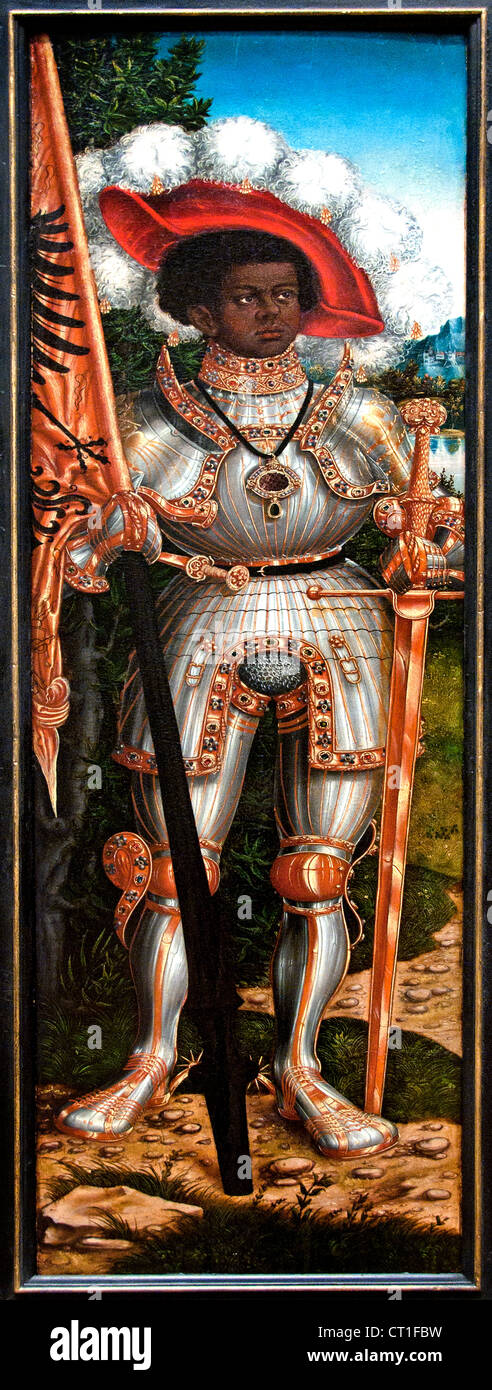 Saint-Maurice 1522 Lucas Cranach der ältere deutsche Deutschland Stockfoto