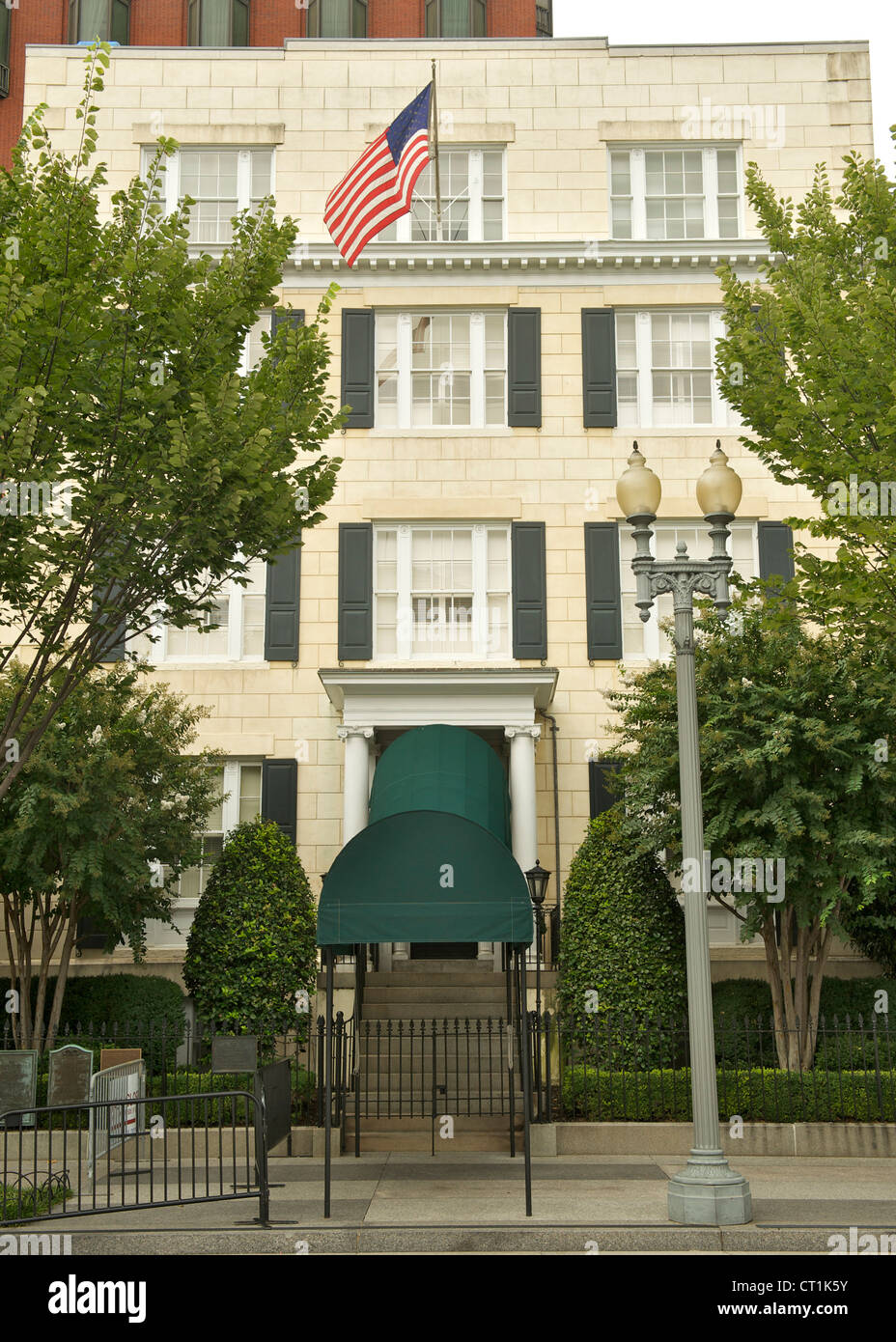 Blair-House in Washington DC, USA. Stockfoto