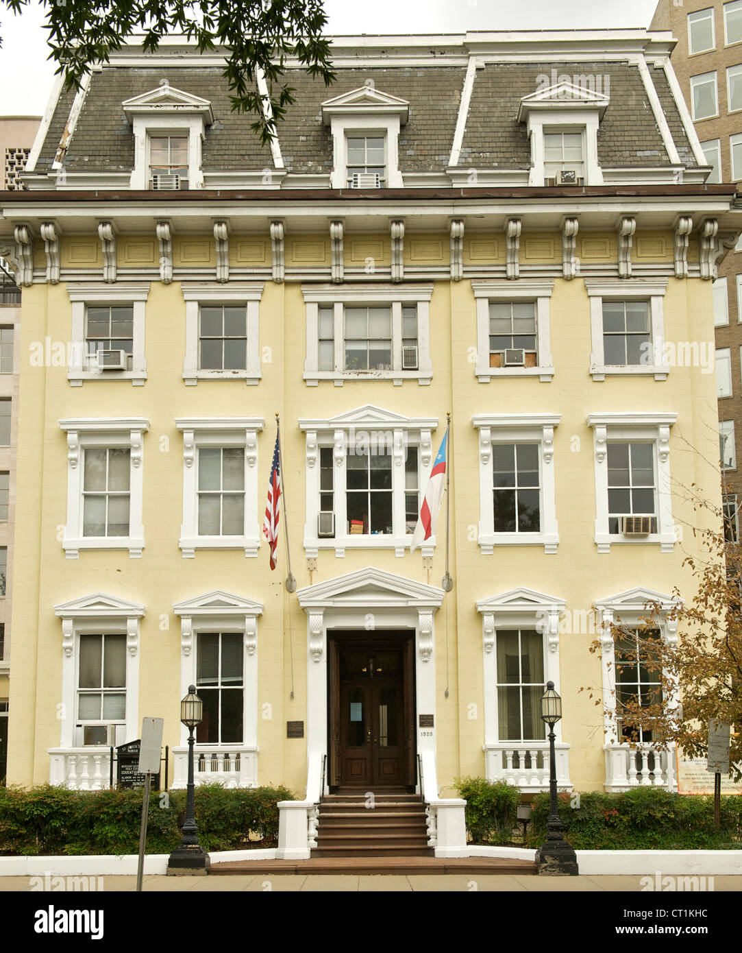 Alte britische Botschaft in Washington DC, USA. Stockfoto