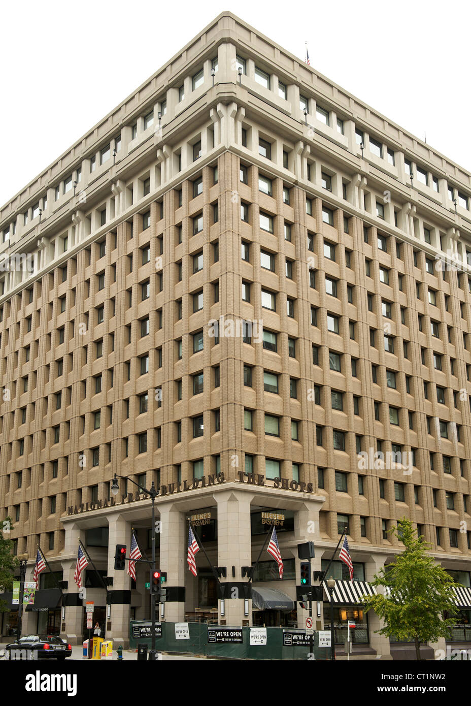 Nationale Presse Gebäude in Washington DC, USA. Stockfoto