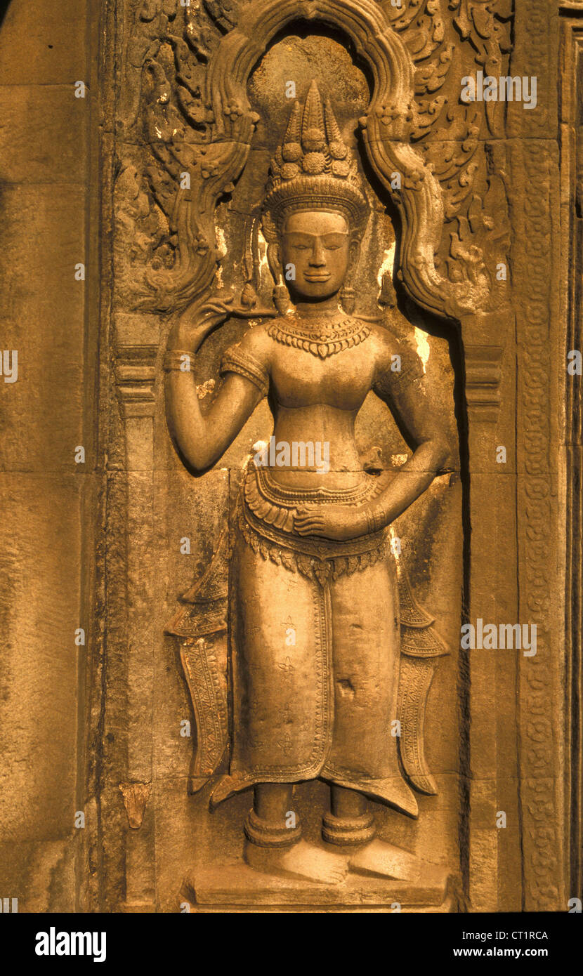 ANGKOR, KAMBODSCHA Stockfoto