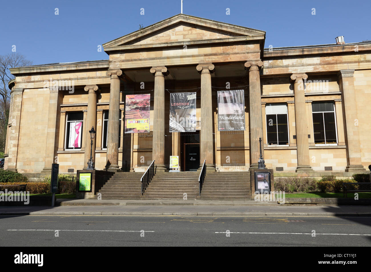 Paisley Art Gallery and Museum High Street, Paisley, Renfrewshire, Schottland, Großbritannien Stockfoto