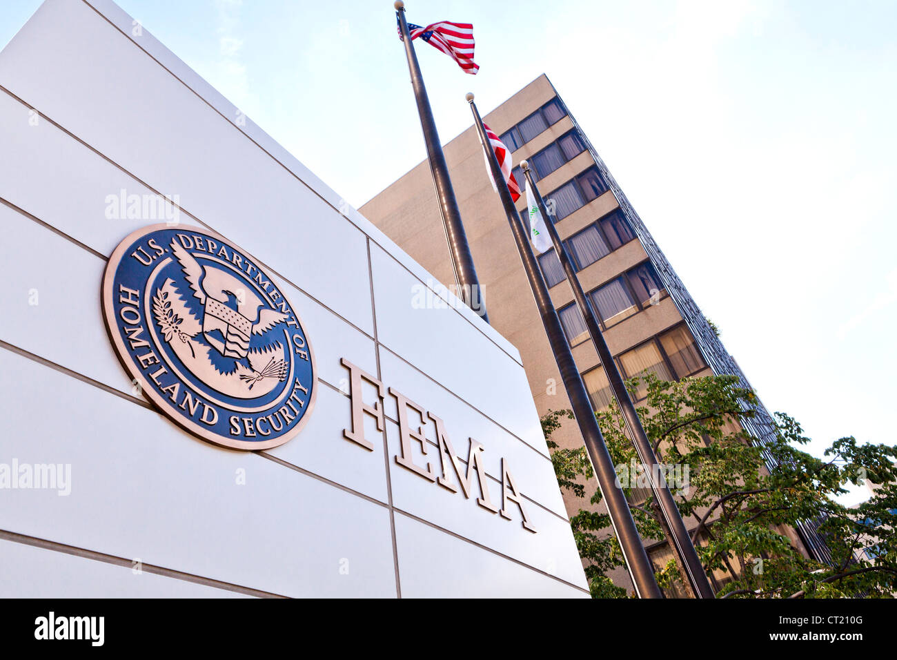 FEMA Building, Washington DC Stockfoto