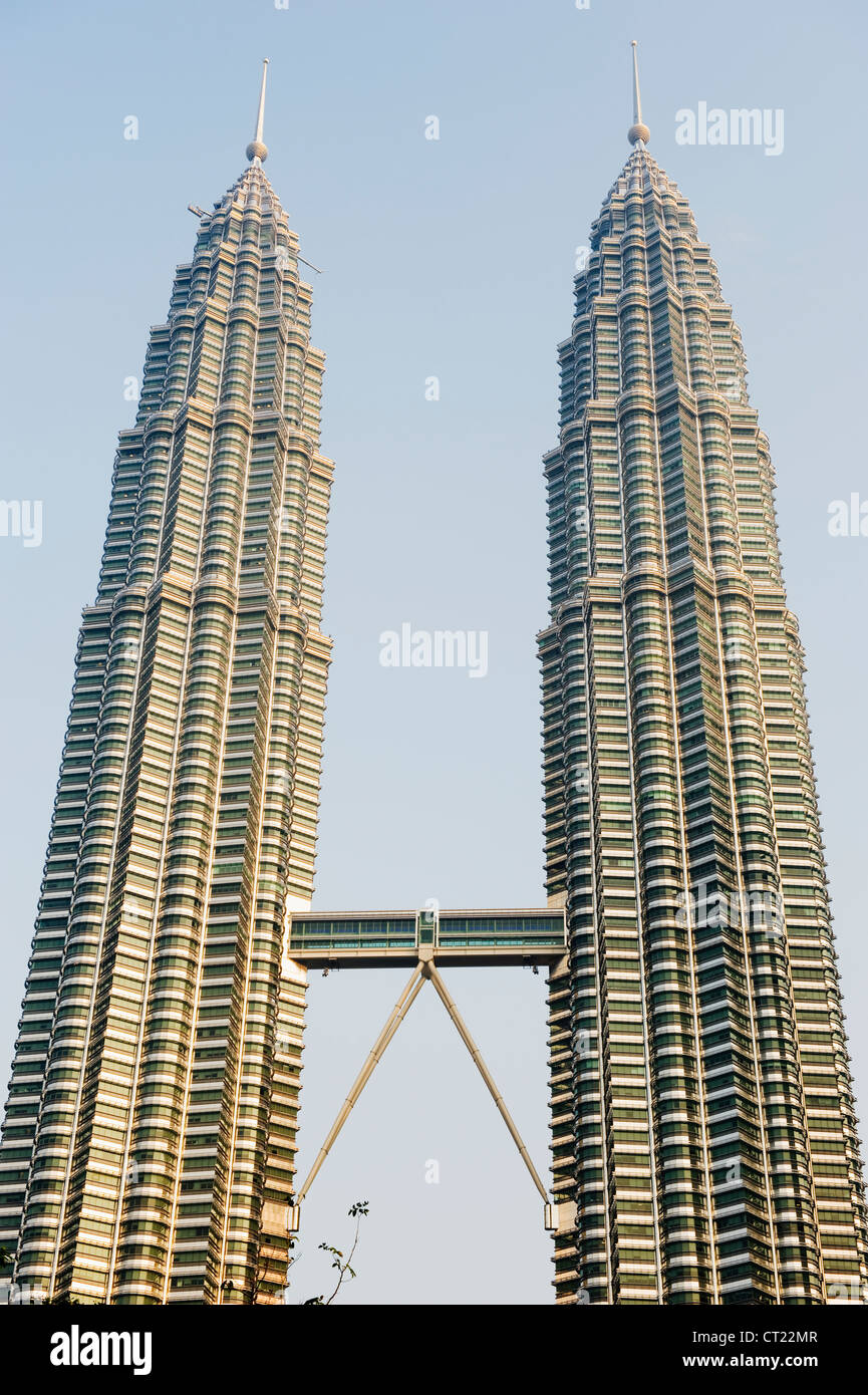 Petronas Towers, Kuala Lumpur, Malaysia, Süd-Ost-Asien Stockfoto
