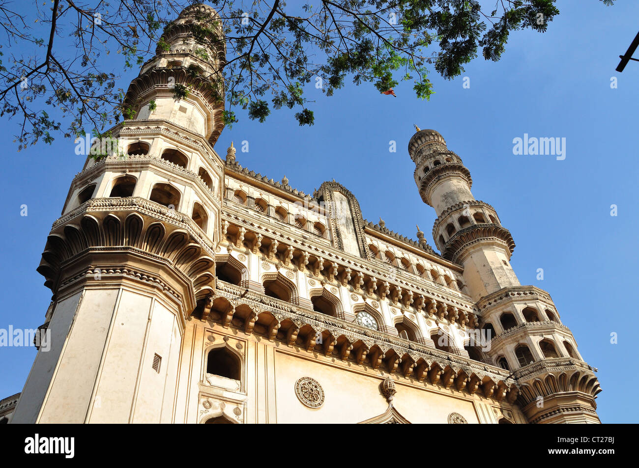 Charminar, Global, Symbol, Hyderabad, Indien Stockfoto