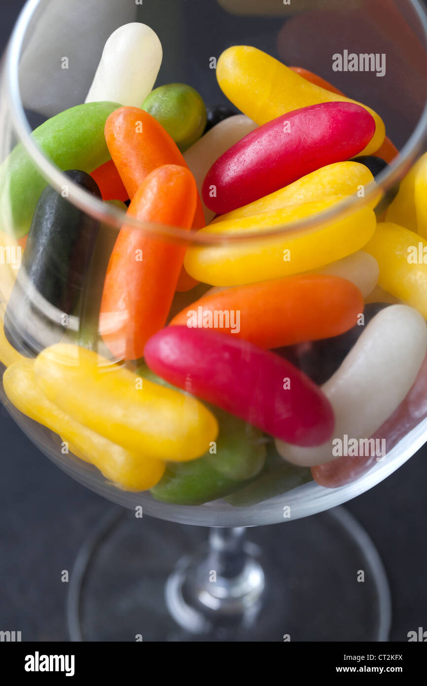 Jellybeans Stockfoto