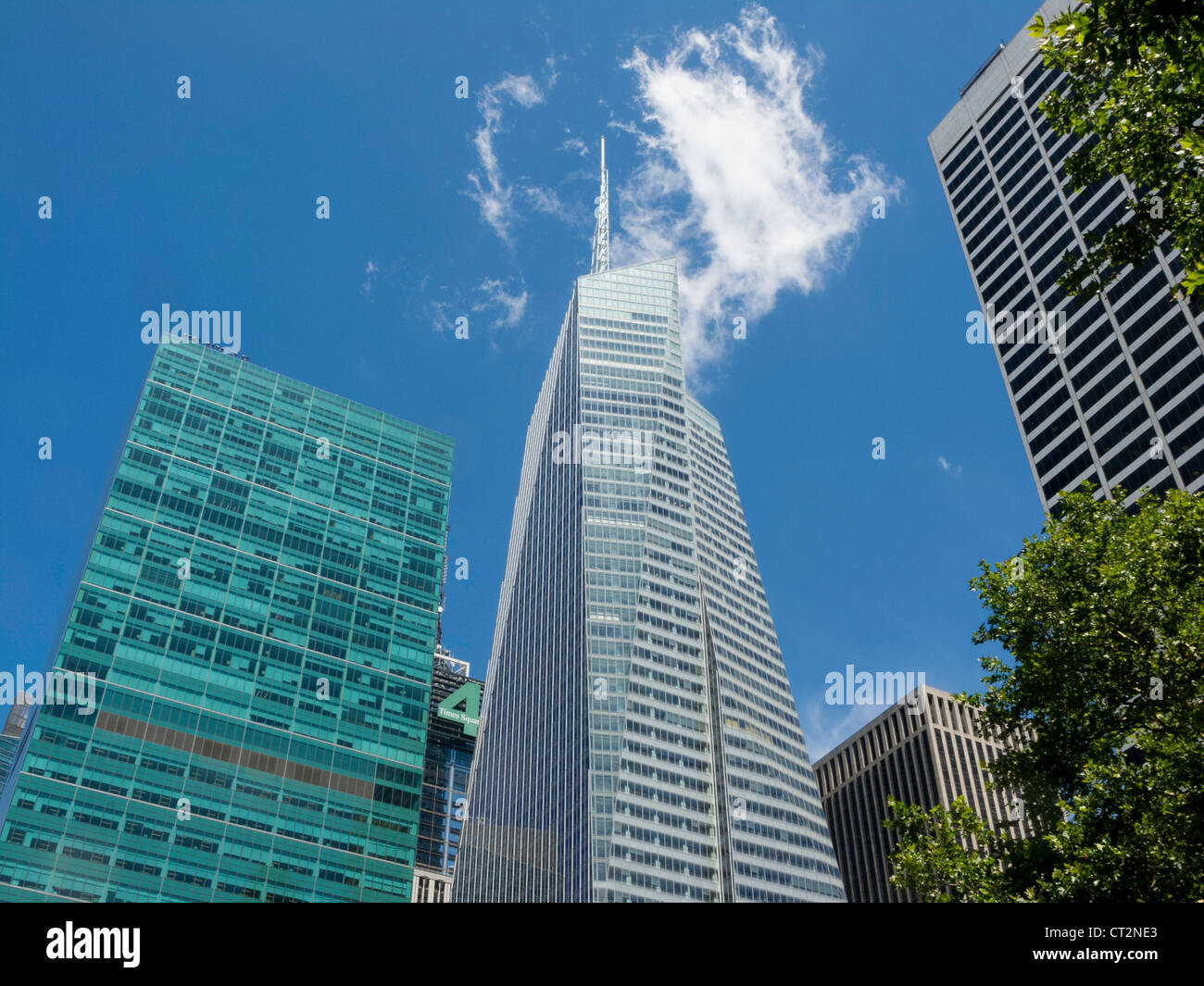 MetLife Building und der Bank of America Tower, NYC Stockfoto