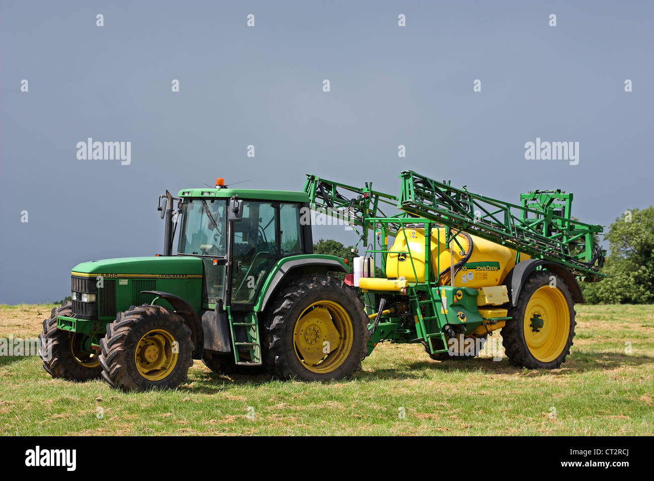 Landmaschinen Traktor Stockfoto