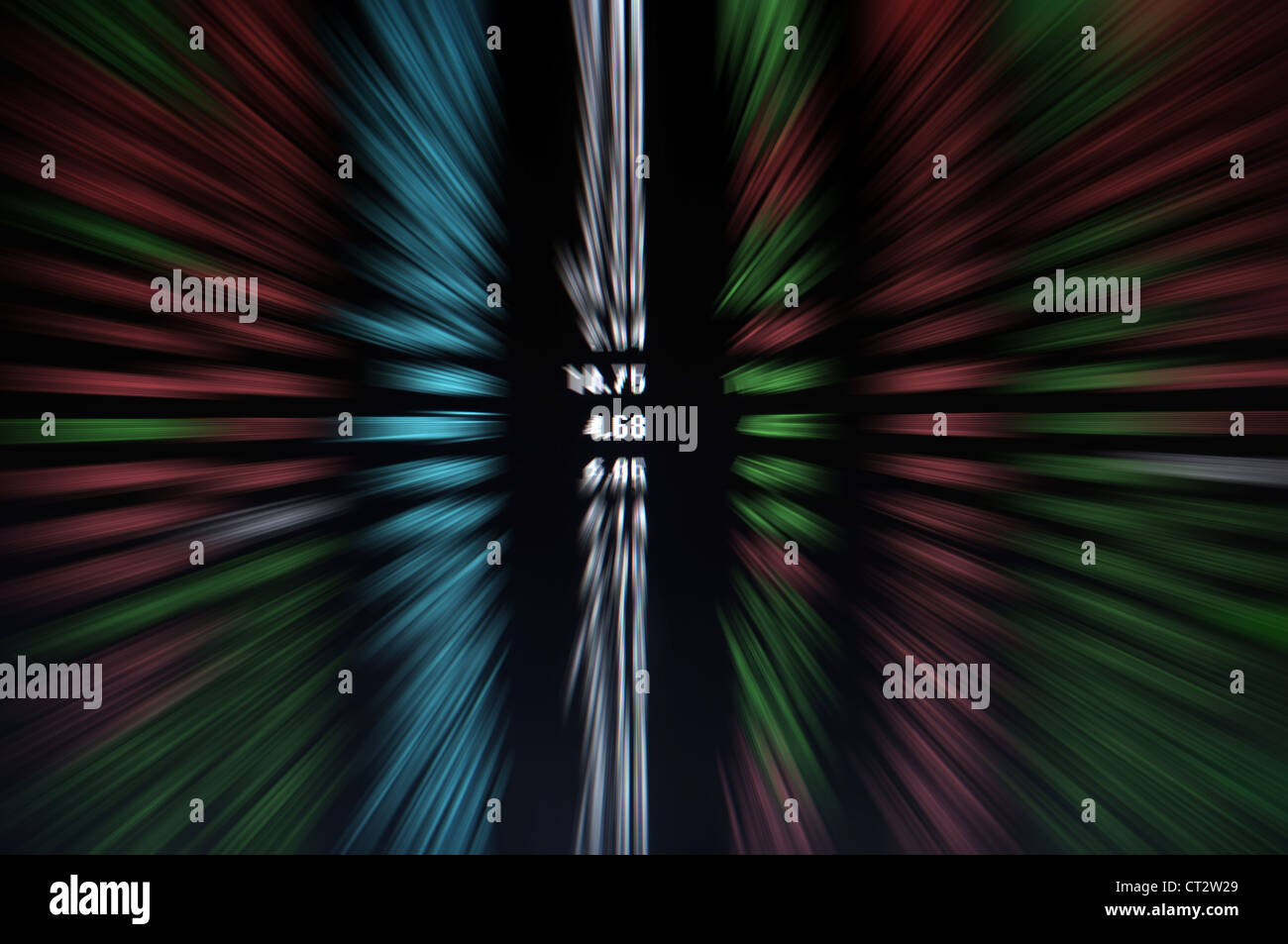 Aktienmarkt Geschäft Finanzdaten finanzieren Chart Erfolg Geld Investition Handel Informationen Handel Umtauschpreis Stockfoto