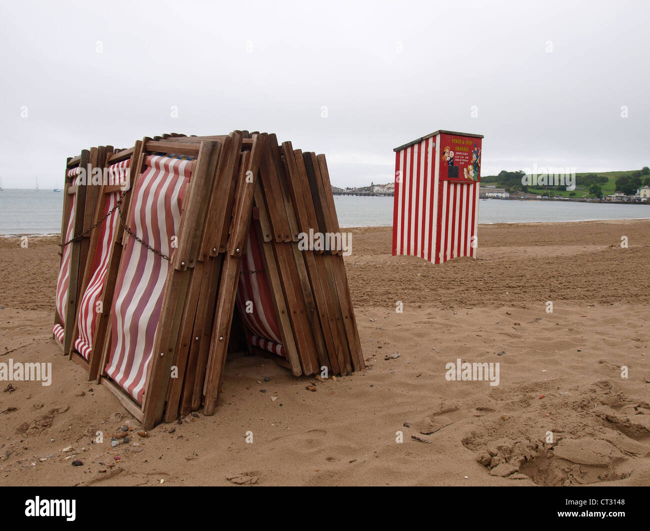 Britische Sommerzeit, Swanage, Dorset, Großbritannien Stockfoto