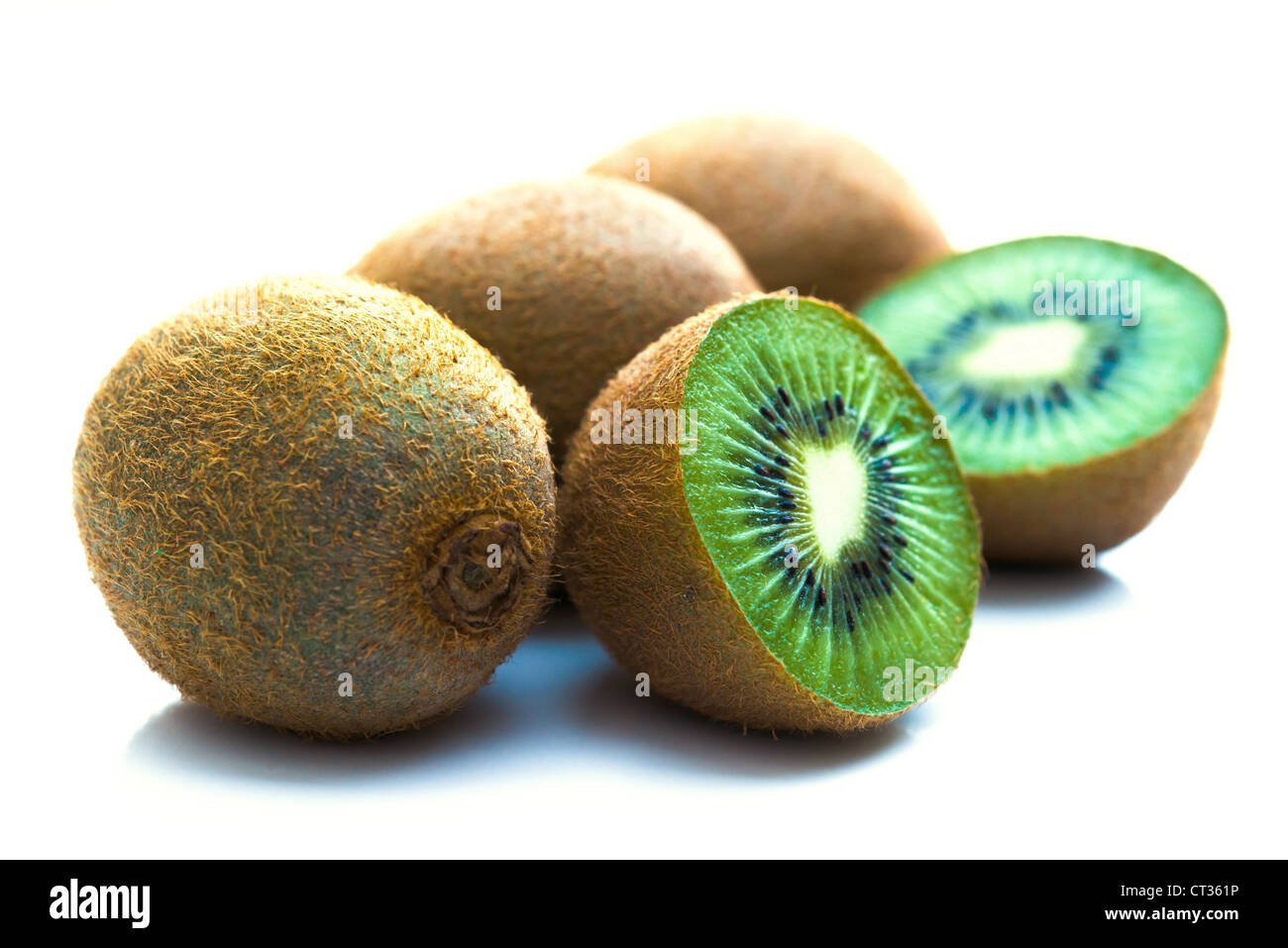 Dies ist ein Bild der Kiwis. Stockfoto