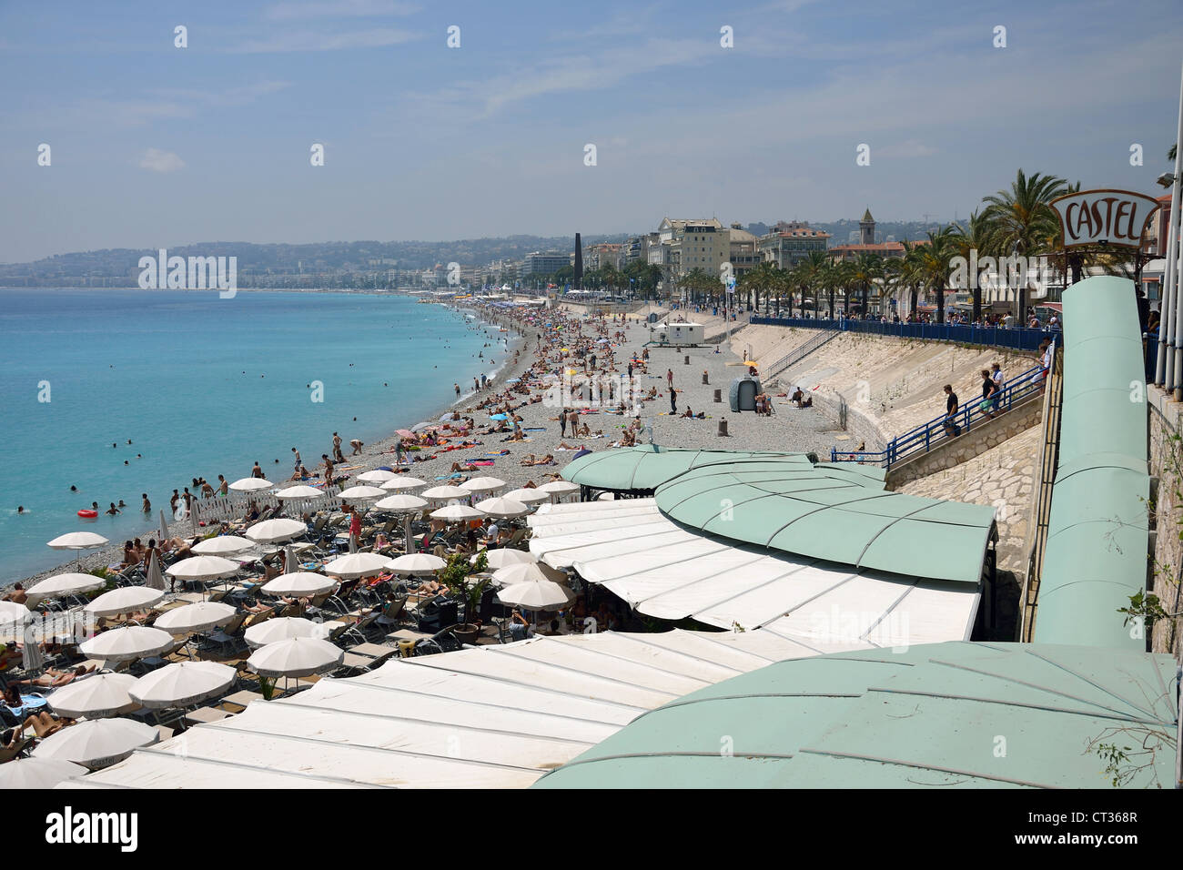 Nizza, Côte d ' Azur, Alpes-Maritimes, Provence-Alpes-Côte d ' Azur, Frankreich Stockfoto