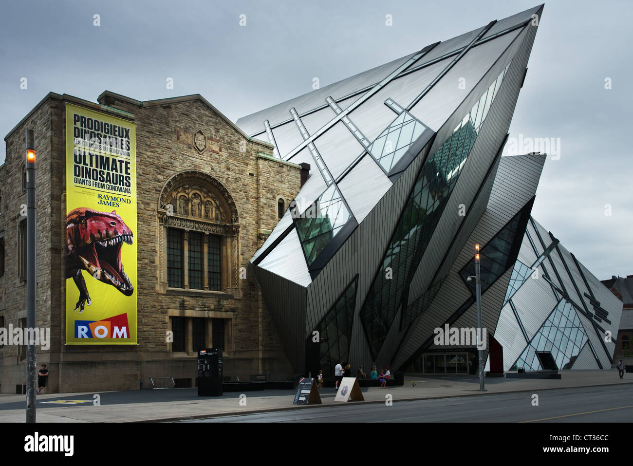 Dies ist ein Bild des Royal Ontario Museum Stockfoto