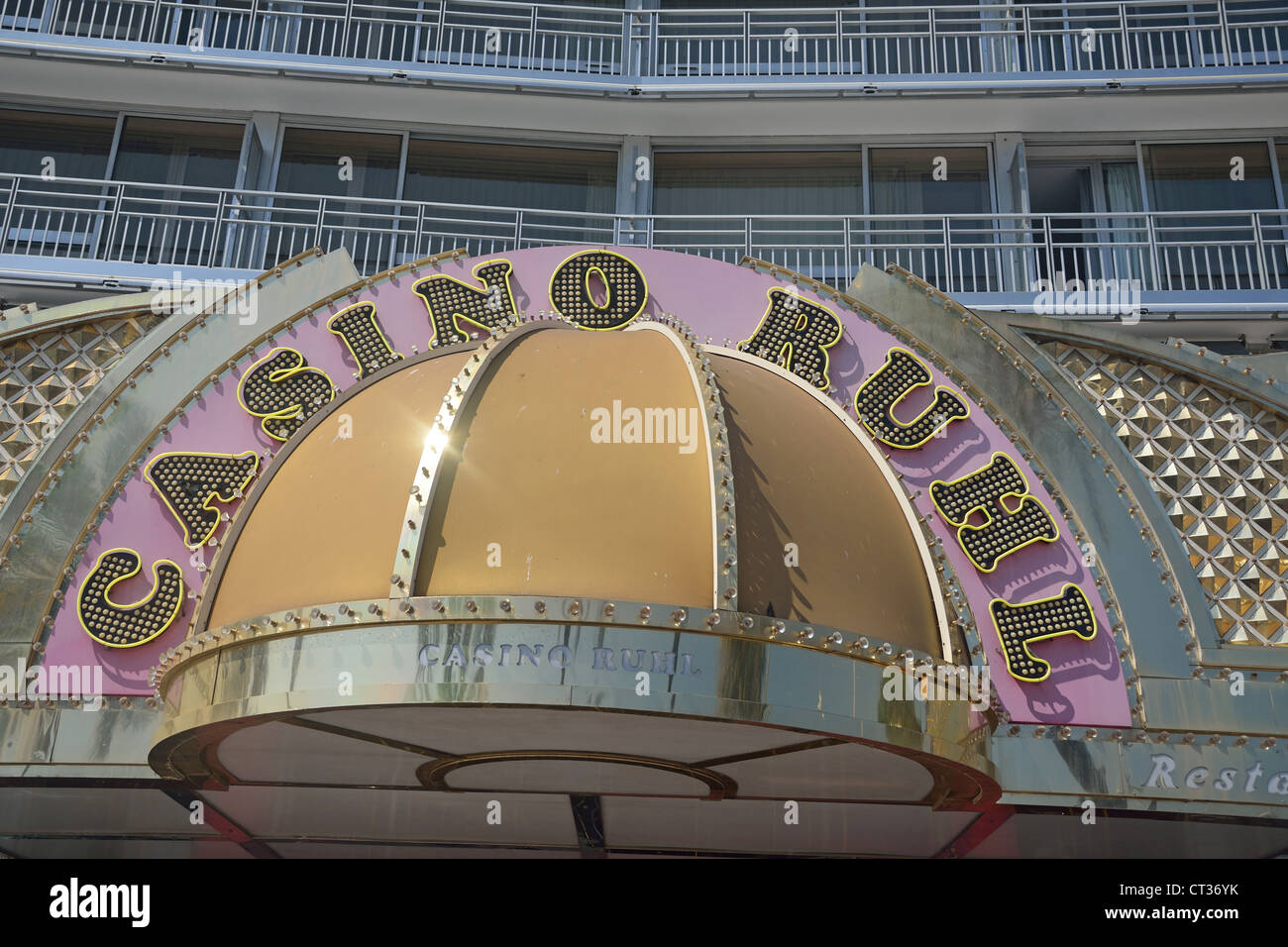 Casino Ruhl, Promenade des Anglais, Nizza, Côte d ' Azur, Alpes-Maritimes, Provence-Alpes-Côte d ' Azur, Frankreich Stockfoto