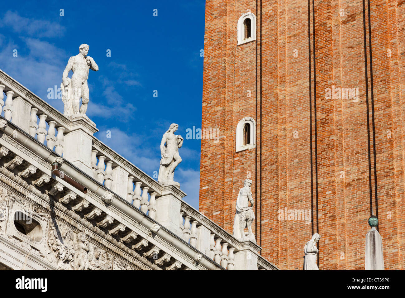 Venedig, Veneto, Italien, Europa. San Marco Architektur details Stockfoto