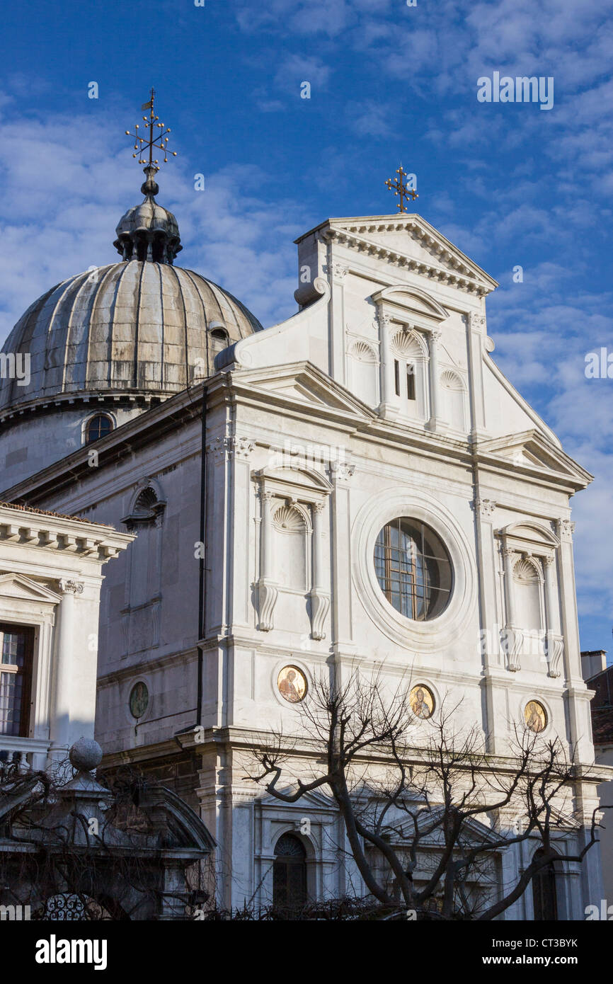 Venedig, Veneto Region, Italien, Europa Kirche San Giorgio dei Greci Stockfoto