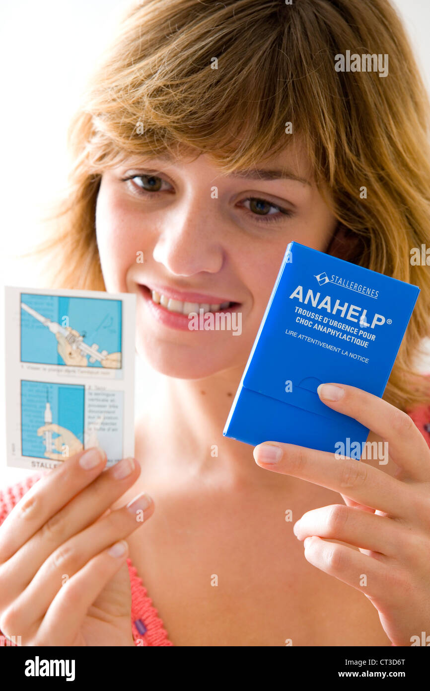 Anaphylaktischer Schock Behandlung Stockfotos und bilder Kaufen Alamy