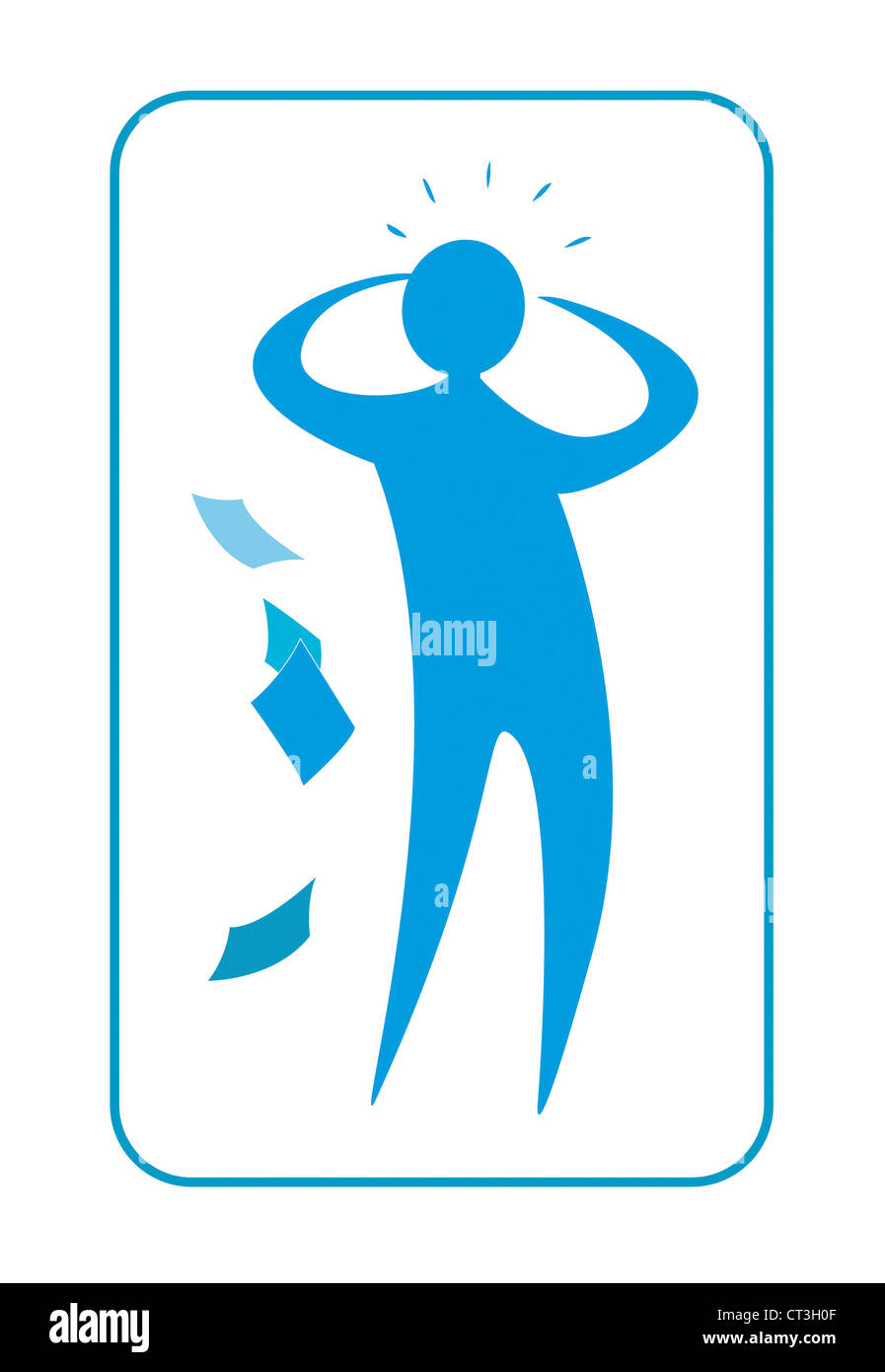 STRESS, ARTWORK Stockfoto