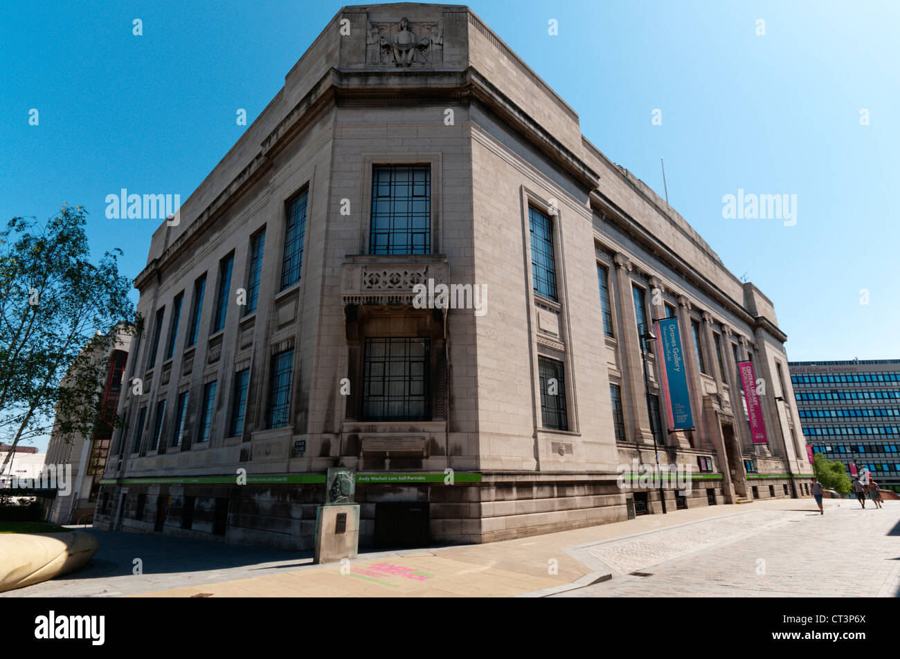Die Gräber-Galerie in Sheffield. Stockfoto
