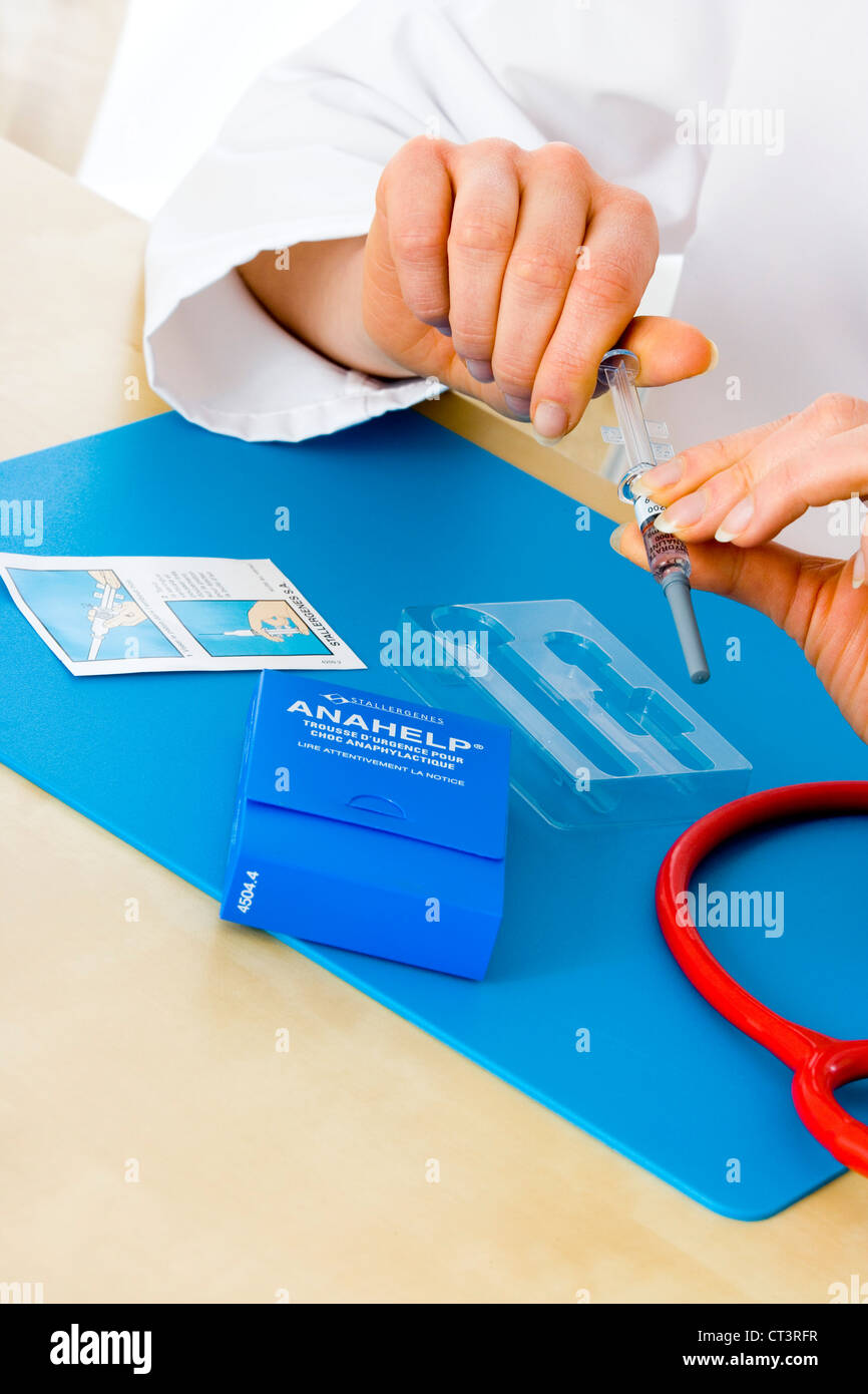 Anaphylaktisch Stockfotos und bilder Kaufen Alamy