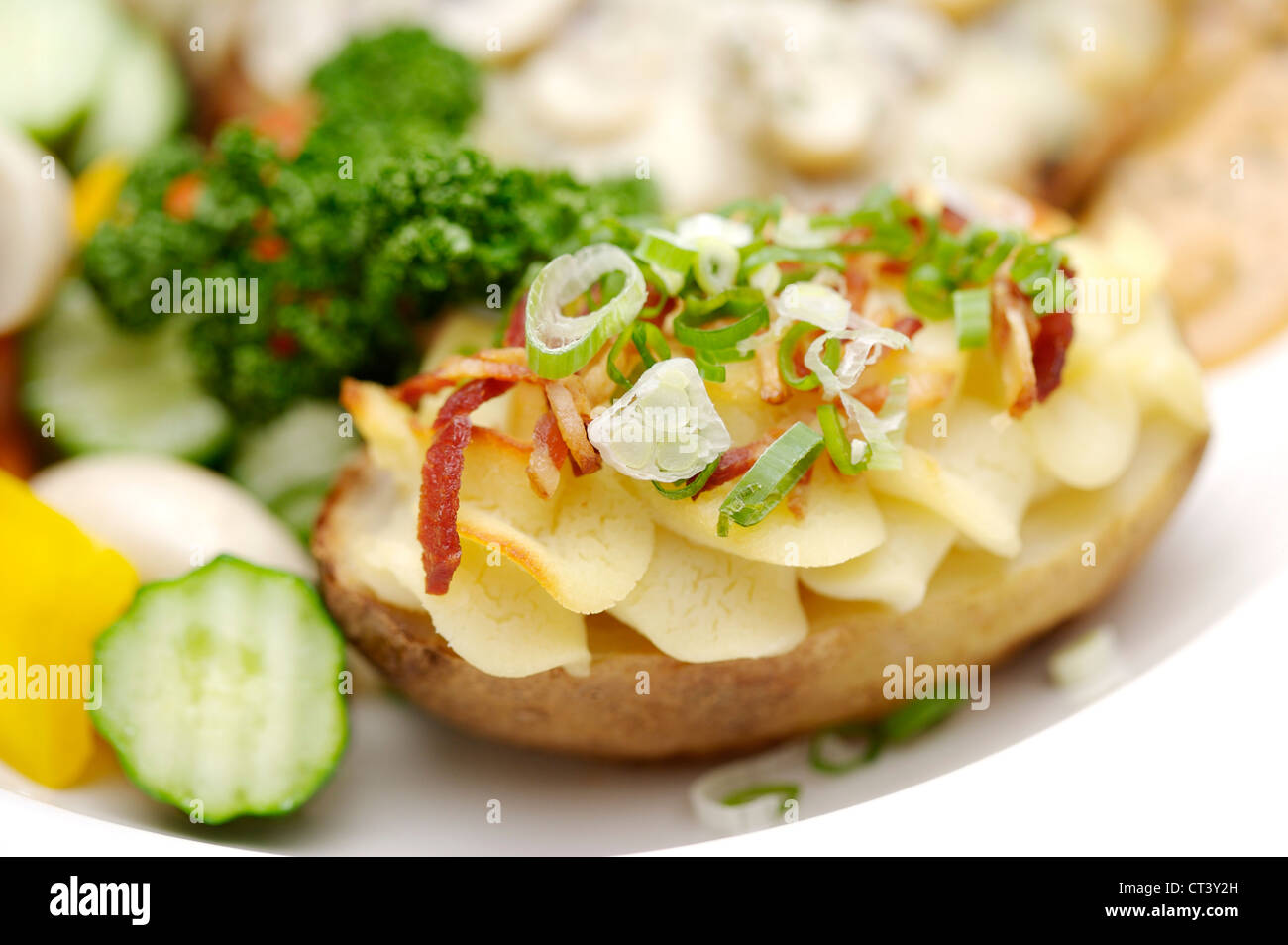 Kartoffelpuffer Stockfoto