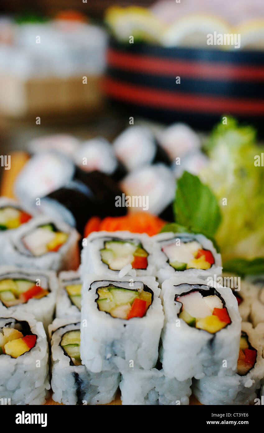 SUSHI Stockfoto