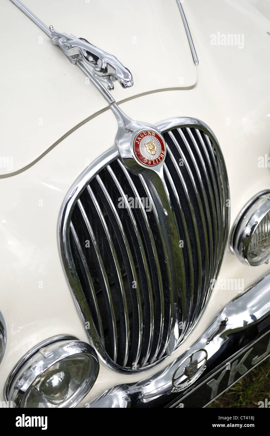 Jaguar Mark zwei MK II bei Oldtimer-show Stockfoto
