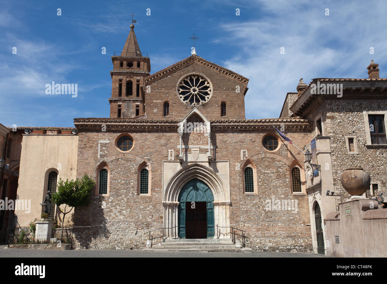 Kirche Santa Maria Maggiore, Tivoli, Provinz Rom, Latium, Italien Stockfoto