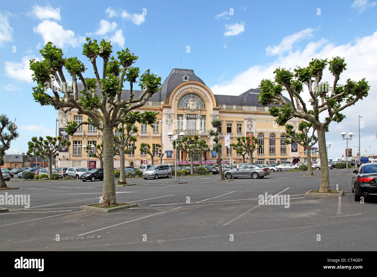 Frankreich-Trouville Stockfoto