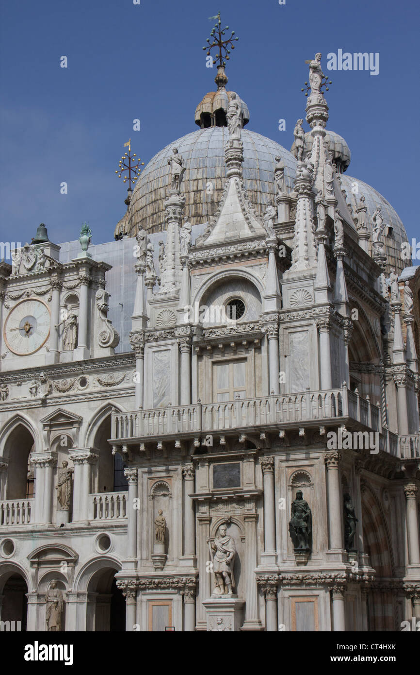 Gebäude-Architekturen Venedig Italien Stockfoto