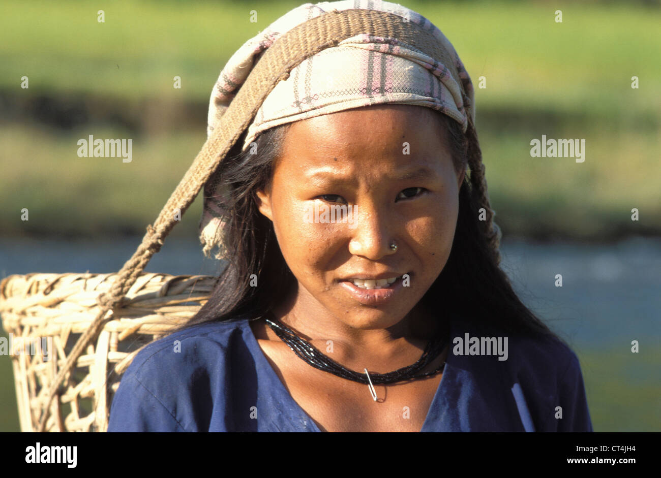 VOLKSGRUPPE TAMANG Stockfoto