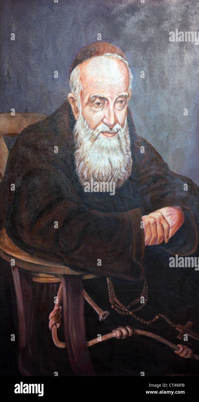 Saint Leopold Mandić Stockfoto