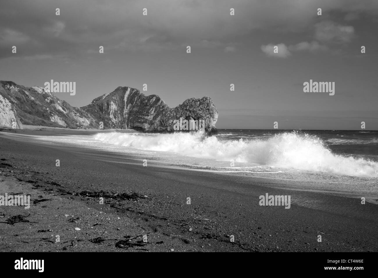 Durdle Door in an der Jurassic Coast, Dorset Stockfoto