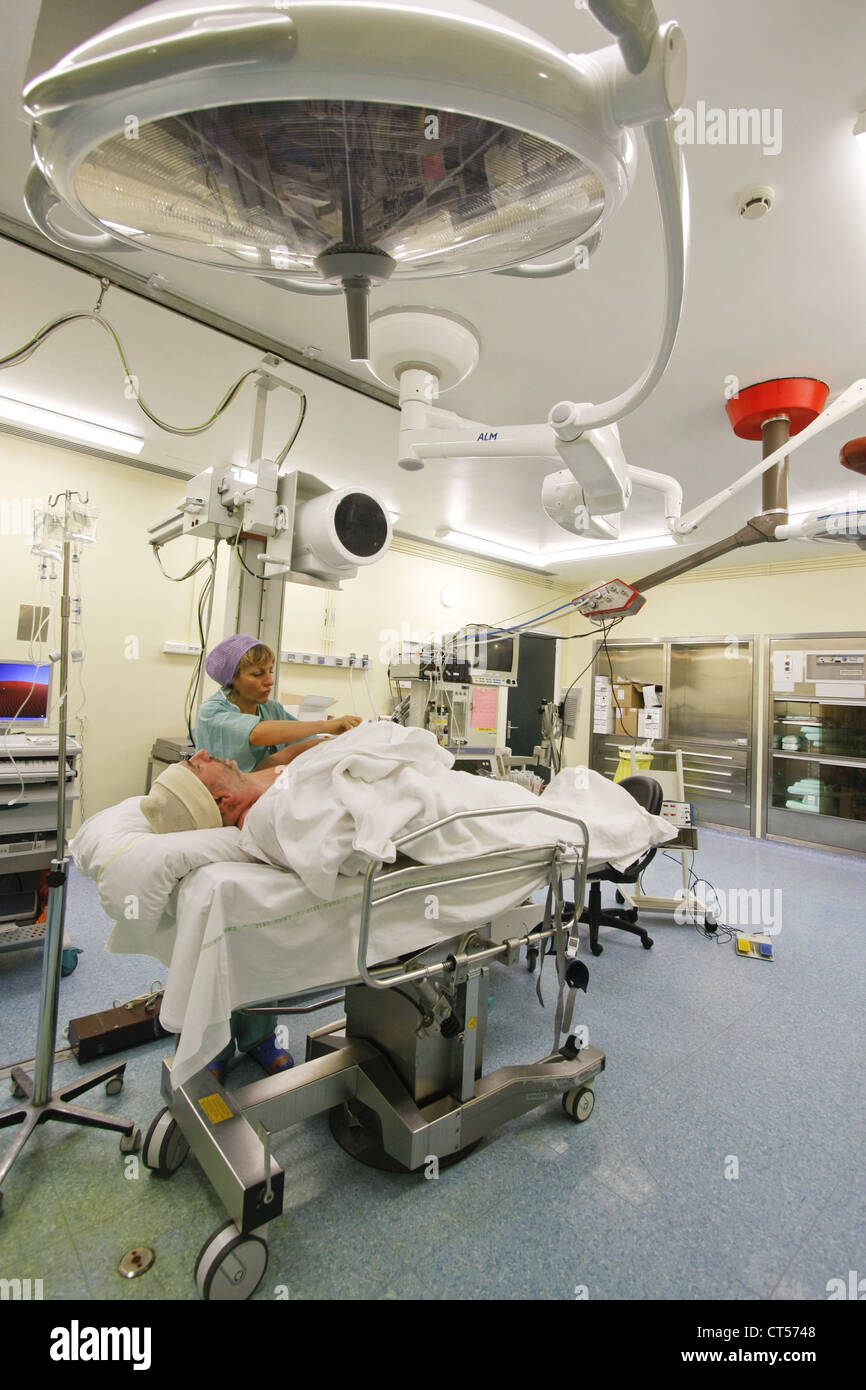 NEUROCHIRURGIE Stockfoto