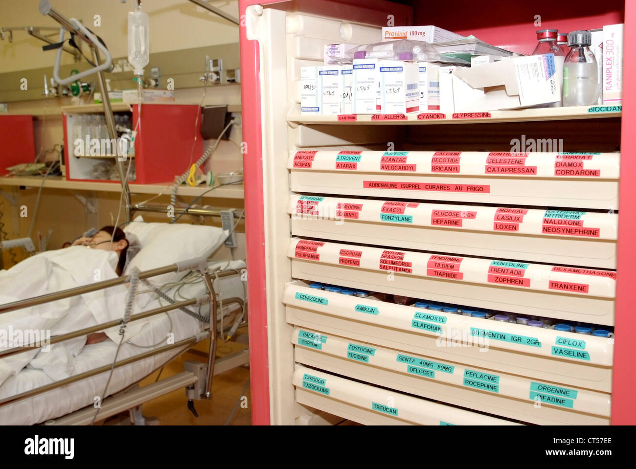 BEOBACHTUNG WARD Stockfoto