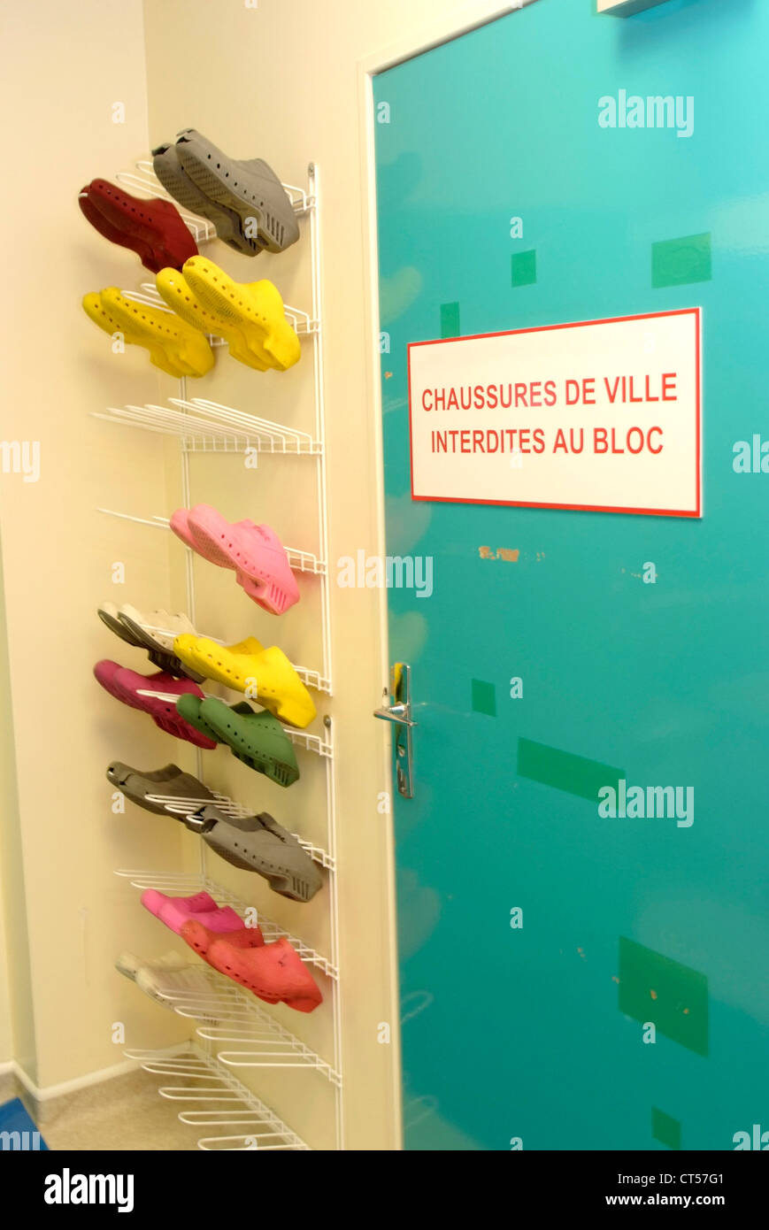 KRANKENHAUSHYGIENE Stockfoto