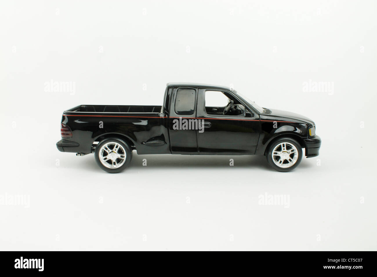 Schwarz Pick/Up Truck, Stockfoto